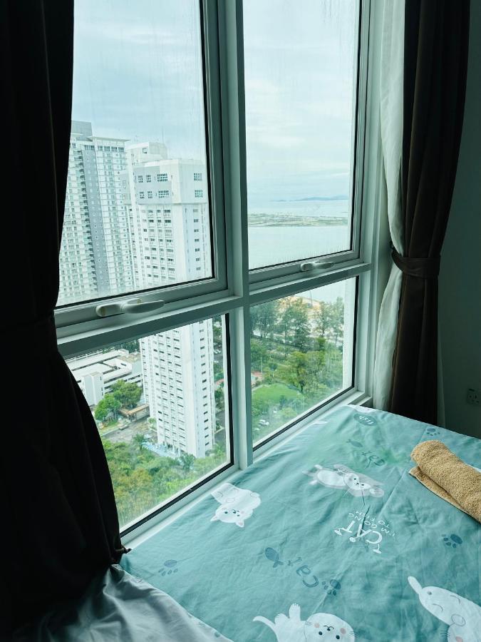 Cozy Seaview Penang Homestay @ Gurney Pulau Pinang جورج تاون المظهر الخارجي الصورة